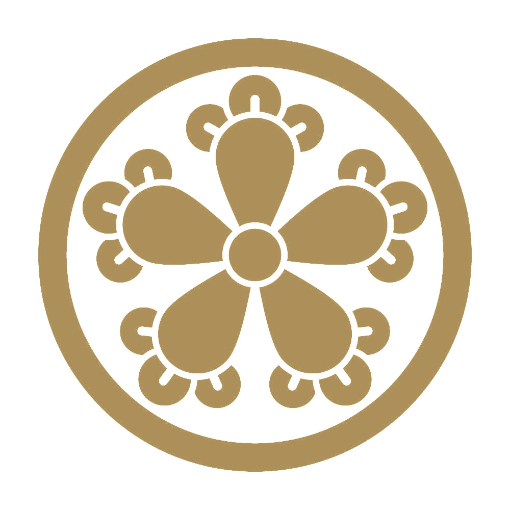 中輪に五つ丁字紋 9