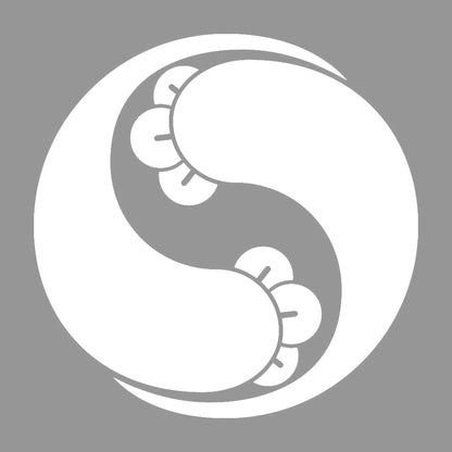 変わり二つ丁字巴紋 7