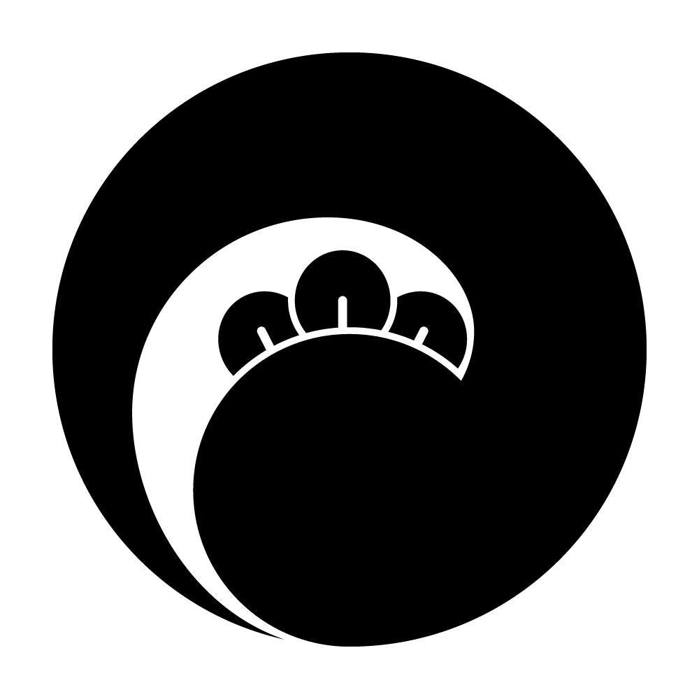 左一つ丁字巴紋