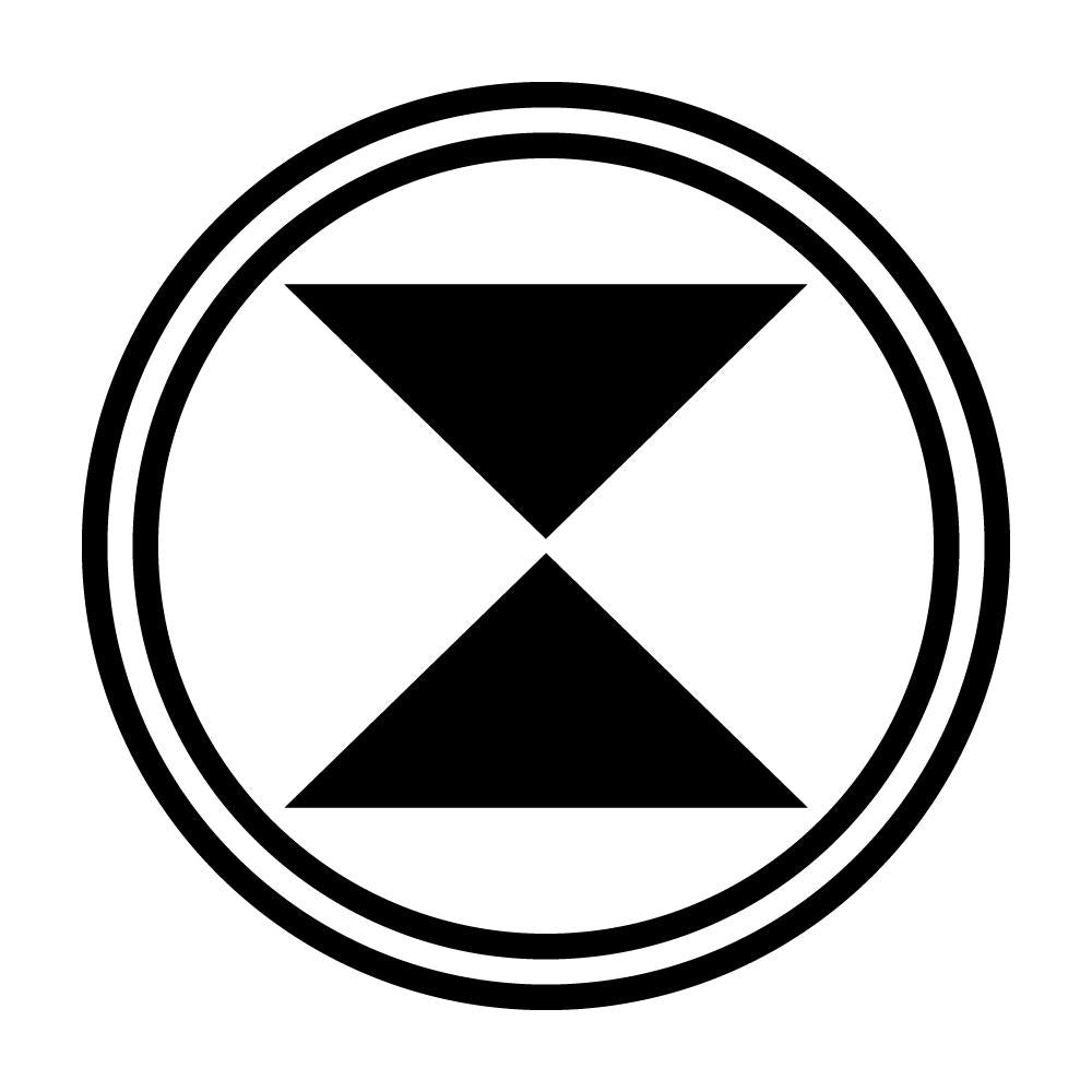 陰丸向い鱗紋