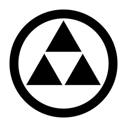 丸に三つ鱗紋