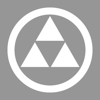 丸に三つ鱗紋 7