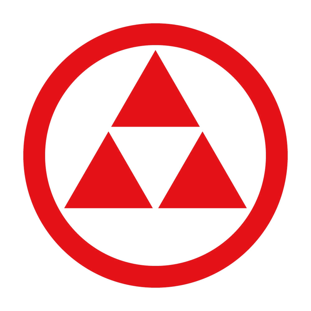 丸に三つ鱗紋 8
