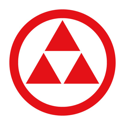 丸に三つ鱗紋 8