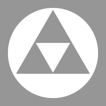 石持ち地抜き三つ鱗紋 7