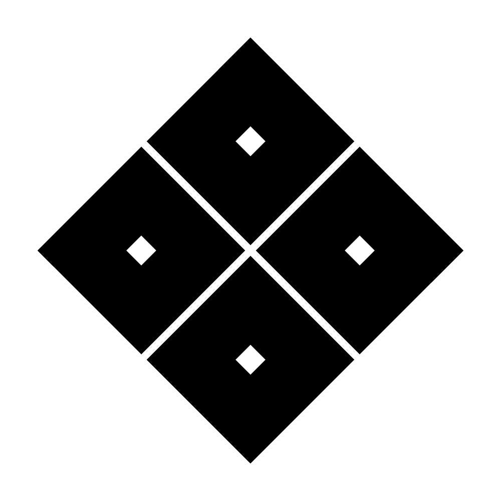 隅立て四つ目紋