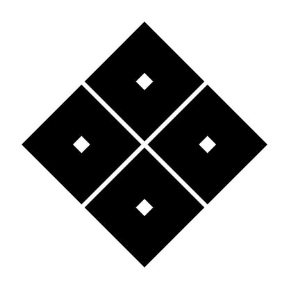 隅立て四つ目紋