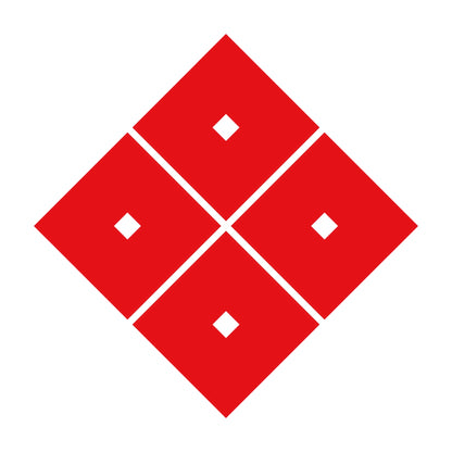 隅立て四つ目紋 8