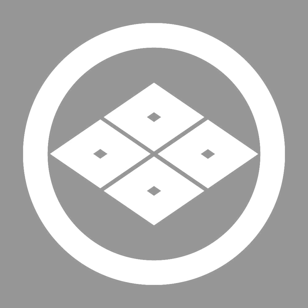 丸に四つ目菱紋 7