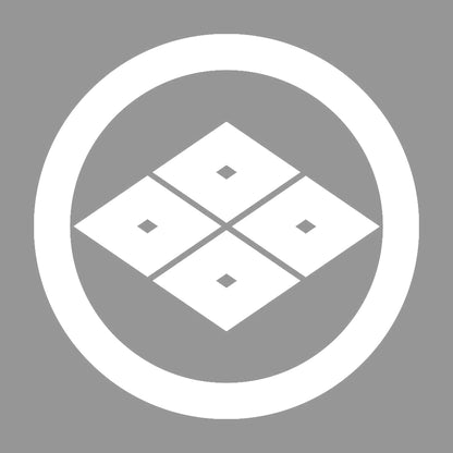丸に四つ目菱紋 7