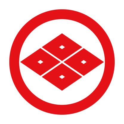 丸に四つ目菱紋 8