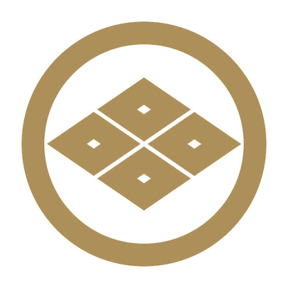 丸に四つ目菱紋 9