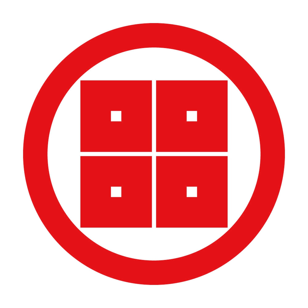 丸に平四つ目紋 8