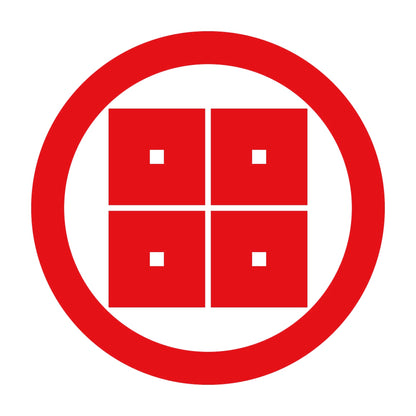 丸に平四つ目紋 8