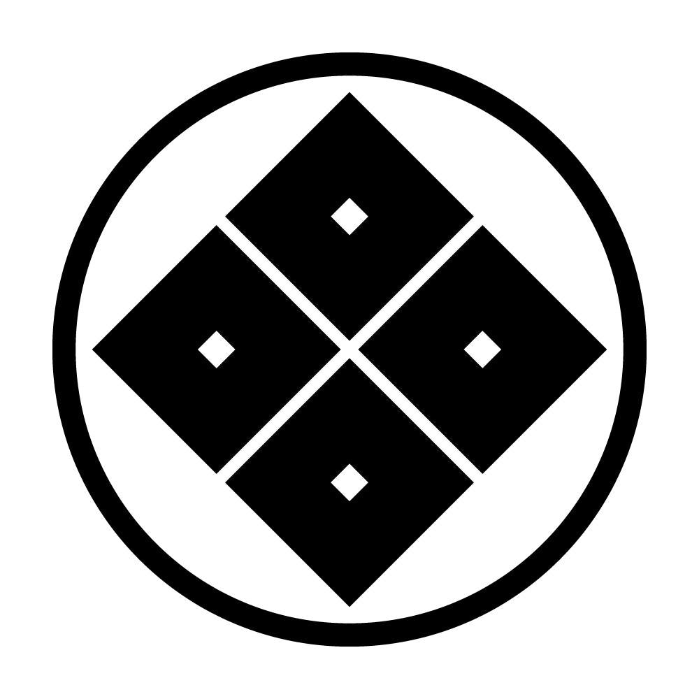 糸輪に四つ目紋