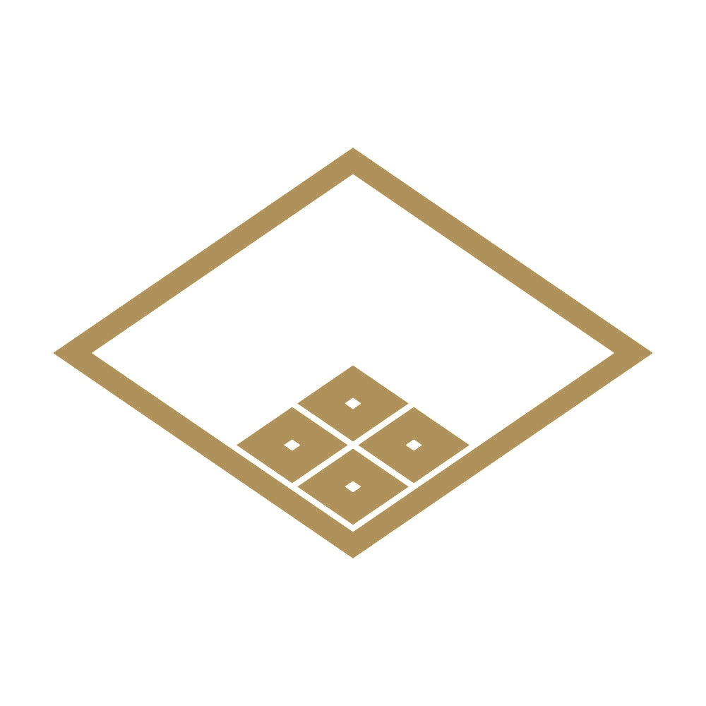 細菱に覗き四つ目菱紋 9