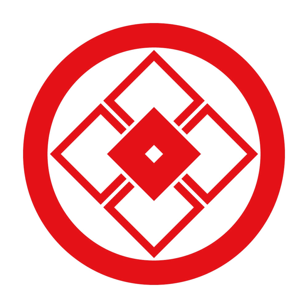 丸に陰陽五つ目紋 8