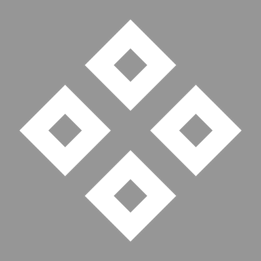 七つ割り隅立て四つ目紋 7