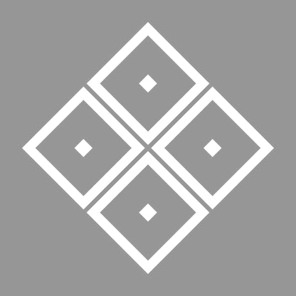 陰隅立て四つ目紋 7