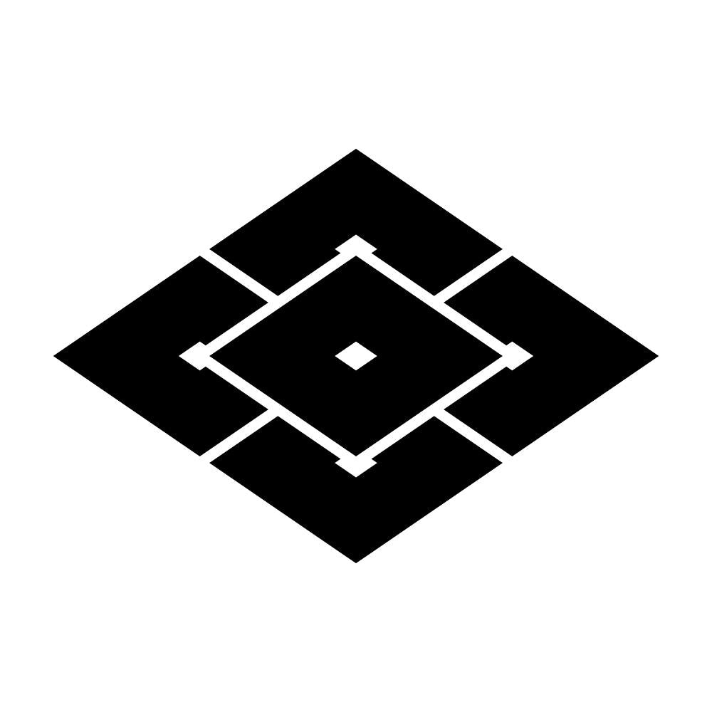 重ね五つ目菱紋