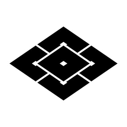 重ね五つ目菱紋