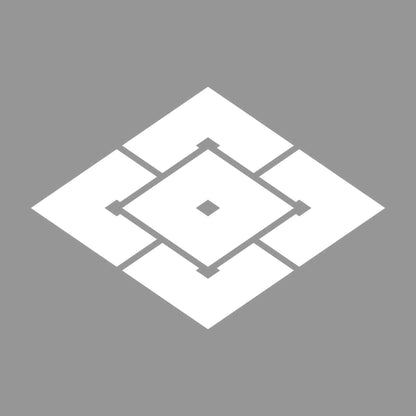重ね五つ目菱紋 7
