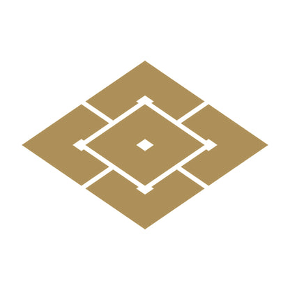 重ね五つ目菱紋 9