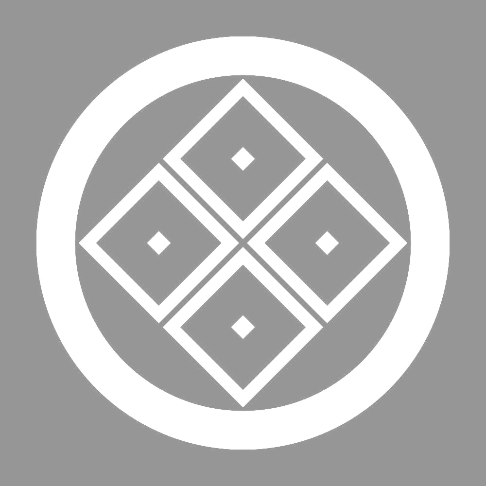 丸に陰四つ目紋 7