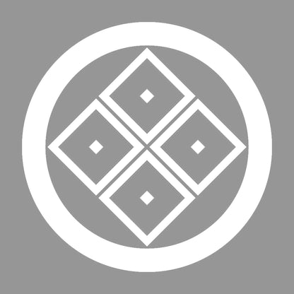 丸に陰四つ目紋 7