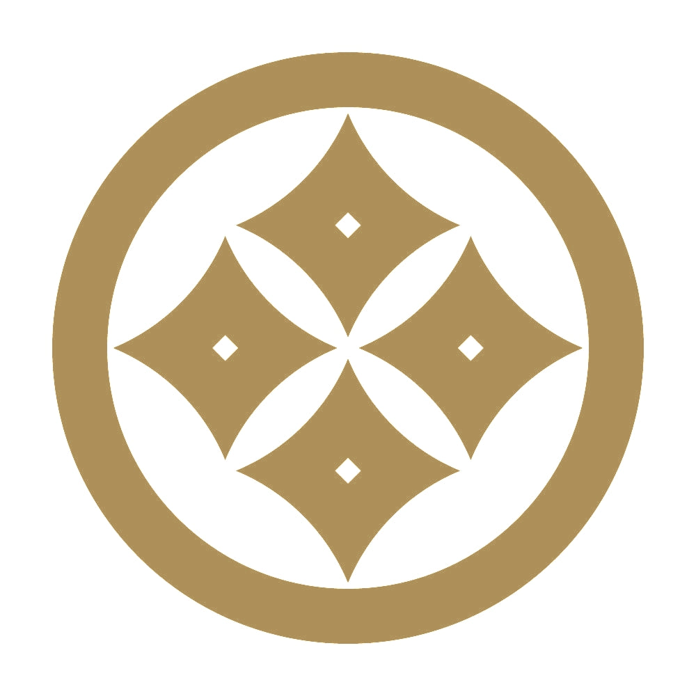 丸に反り四つ目紋 9