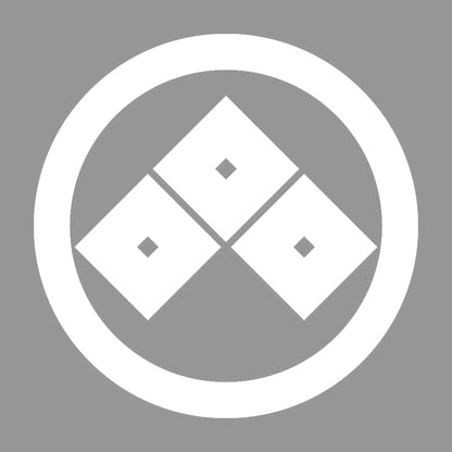 丸に三つ目紋 7