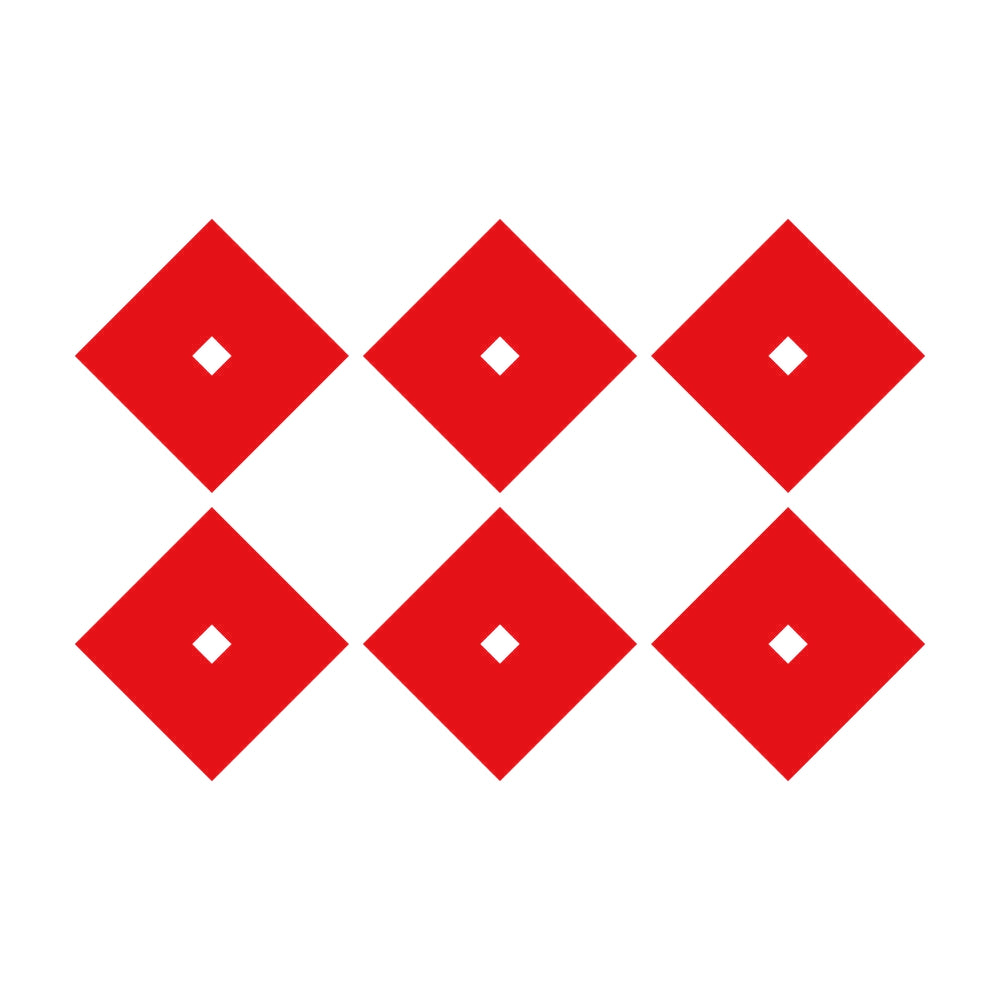 繋ぎ六つ目紋 8