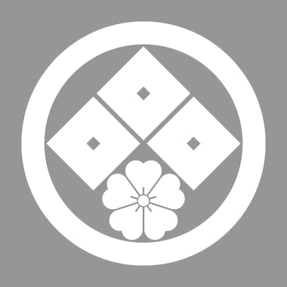 丸に三つ目に桜紋 7