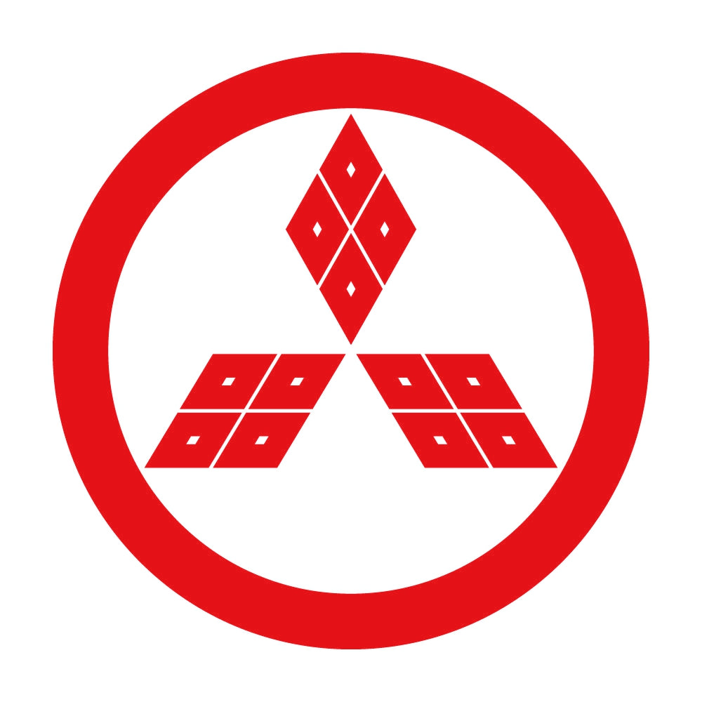 中輪に三つ隅合わせ四つ目菱紋 8