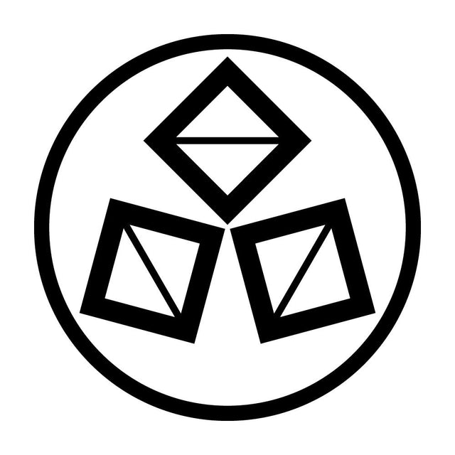 細輪に三つ寄せ桝紋