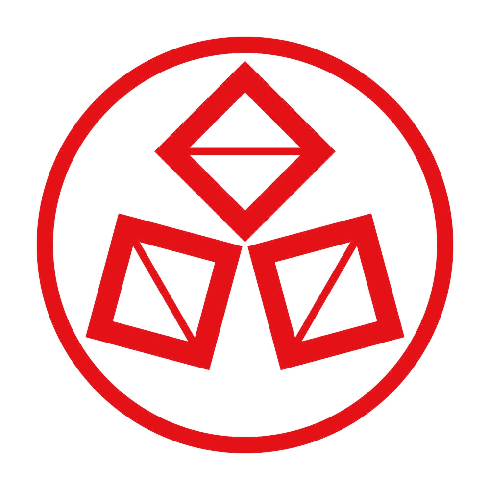 細輪に三つ寄せ桝紋 8
