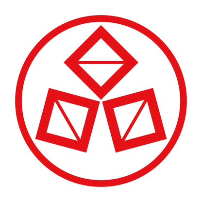 細輪に三つ寄せ桝紋 8