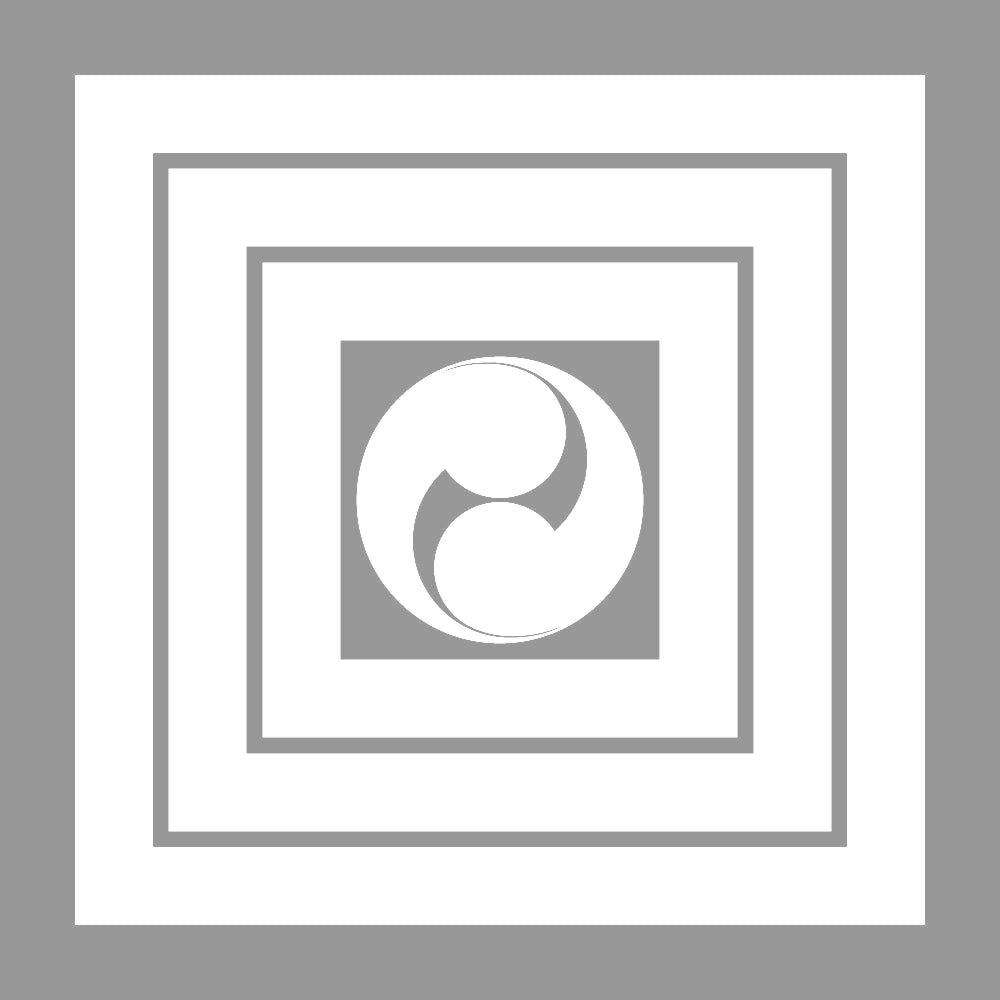 三つ入れ子桝に二つ巴紋 7