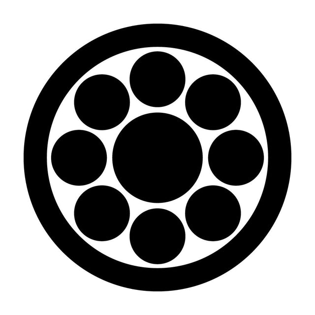 丸に九曜紋