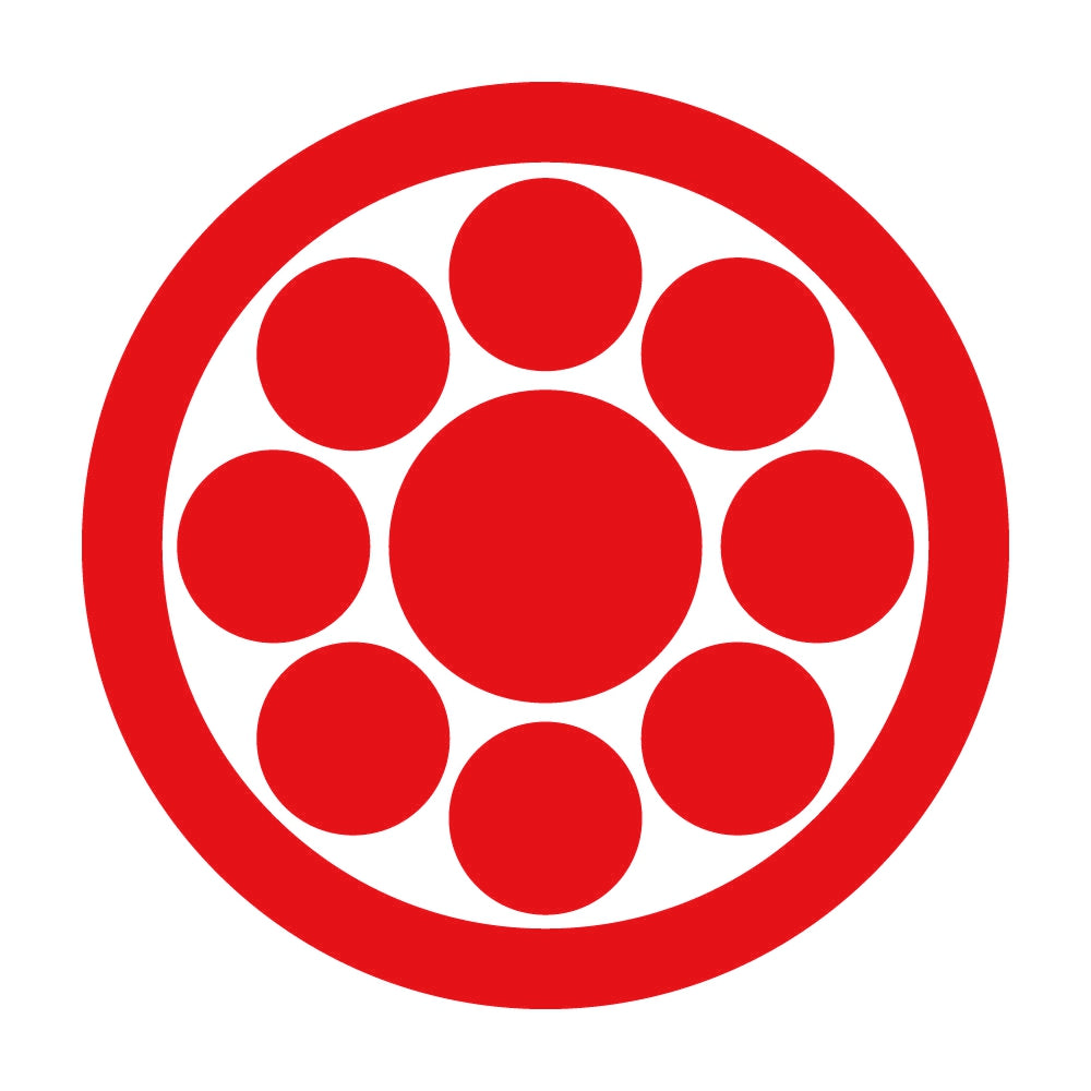 丸に九曜紋 8