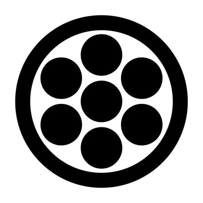 丸に七曜紋