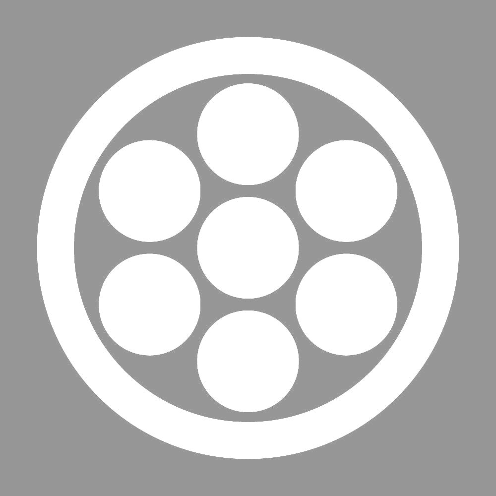 丸に七曜紋 7
