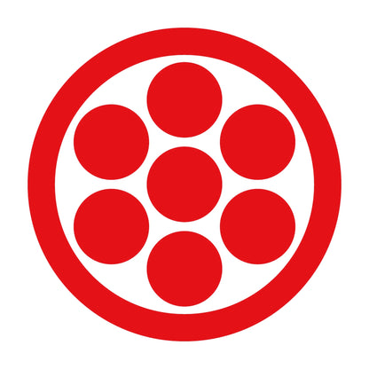 丸に七曜紋 8
