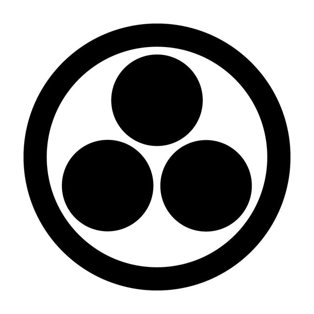 丸に三つ星紋
