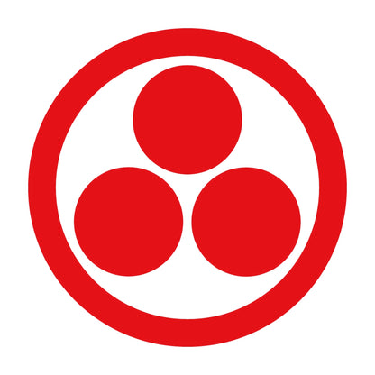 丸に三つ星紋 8