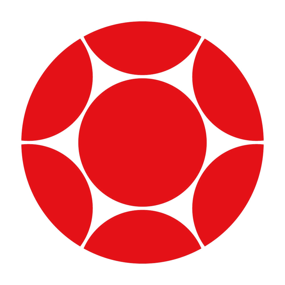 割り七曜紋 8