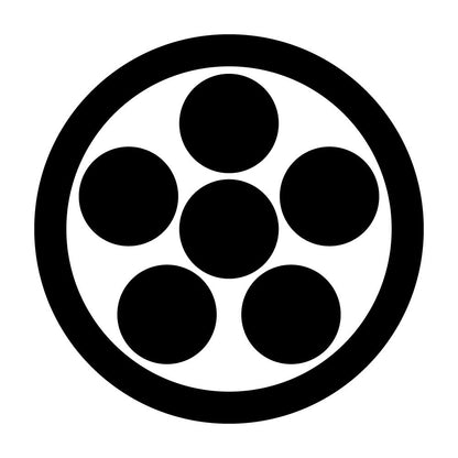 丸に六つ星紋