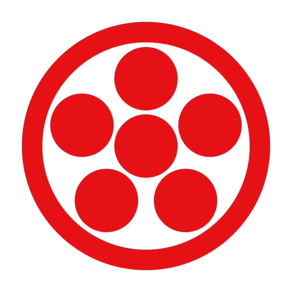 丸に六つ星紋 8