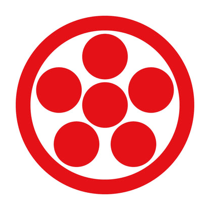 丸に六つ星紋 8