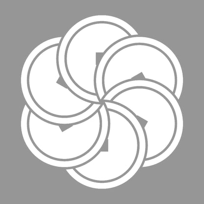 六つ捻じ銭紋 7